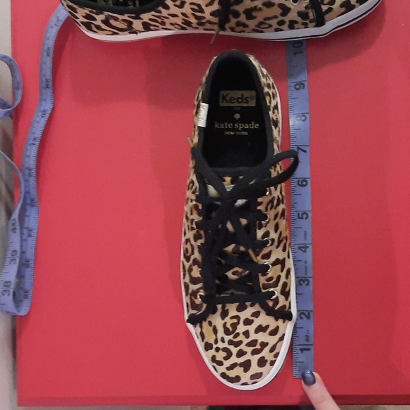 Kate Spade & Keds Leopard Leather Shoes - Picture 8 of 8